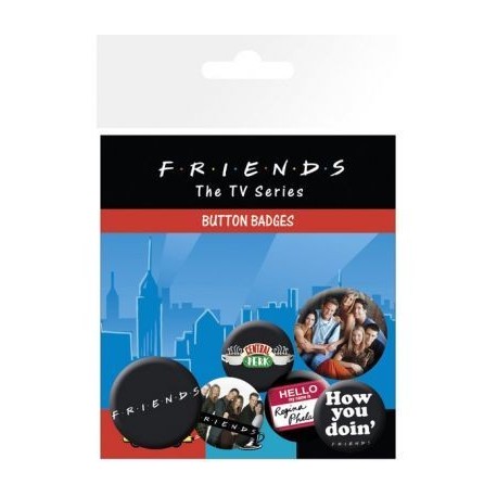 Pack chapas Friends