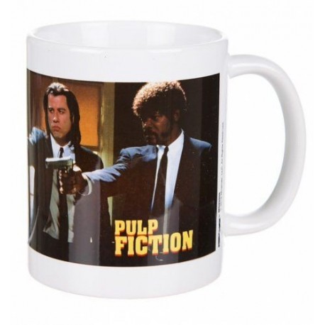 Cup Jules and Travolta Pulp Fiction