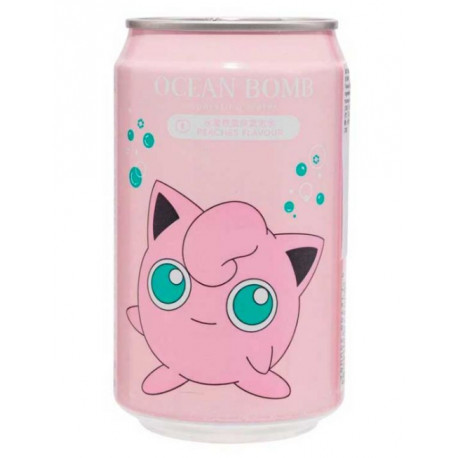 Refresco Pokemon Jigglypuff Sabor Melocotón