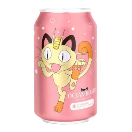 Refresco Pokemon Meowth sabor Melocotón