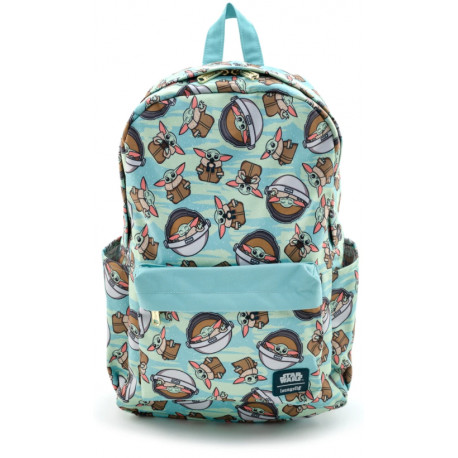 Mochila nylon Baby Yoda Loungefly