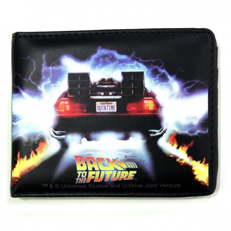 Cartera Regreso al Futuro Delorean