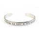 Pulsera Brazalete Star Wars May The Force Be With You