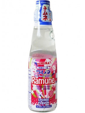 Ramune sabor Lichi Refresco 200 ml