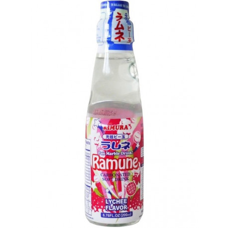 Ramune sabor Lichi Refresco 200 ml