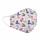 Mascarilla Protectora Reutilizable Unicornios Doodle JUNIOR
