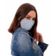Mascarilla Protectora Reutilizable Dinosaurios Doodle JUNIOR