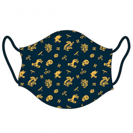 Máscara adulta Harry Potter com ícones