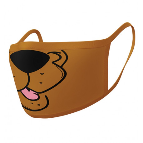 Pack de 2 mascarillas textiles premium Scooby Doo