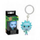 Llavero mini Funko Pop! Rick Holograma Rick y Morty