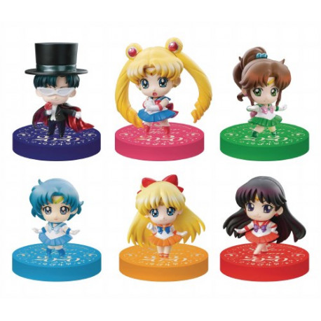 Sailor Moon Petit Chara Figuras 5 cm Surtido Puchitto Oshioki yo! 2020 Ver. (6)