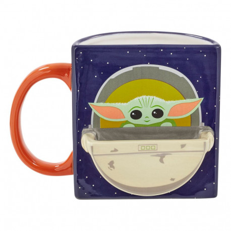 Caneca porta-biscoitos The Child The Mandalorian Star Wars