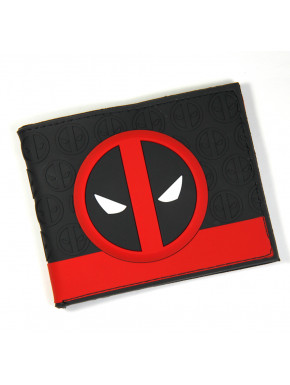 Portefeuille en caoutchouc Masque de Deadpool