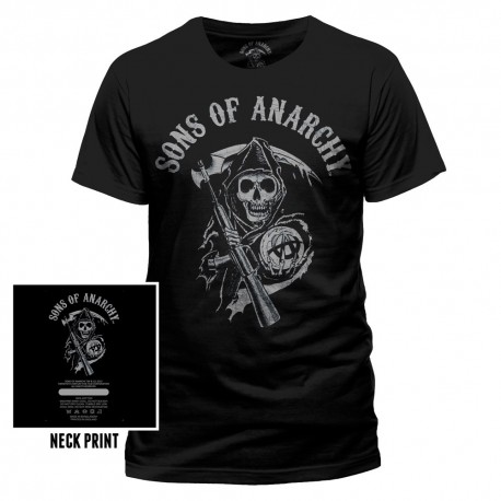 Camiseta com o logo Sons of Anarchy