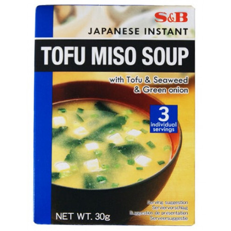 Sopa de miso instantánea S&B
