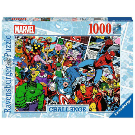 Puzzle Challenge Comics (1000 piezas) Marvel