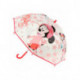 Guarda-chuva vermelho infantil Minnie Mouse