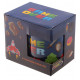 taza Game Over con iconos retro
