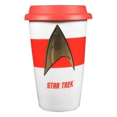 Tazza di vetro di viaggio di Star Trek