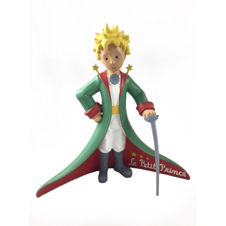Figura do Pequeno Príncipe com capa e espada 20 cm