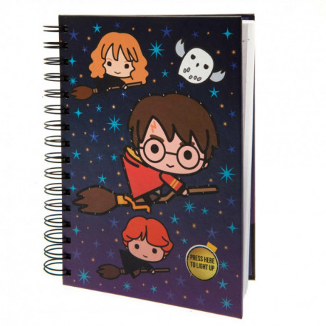 Cuaderno A5 Harry Potter Chibi con luces por 12,90€ – 