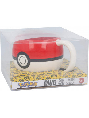 Taza 3D Pokeball Pokemon XXL