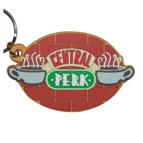 Keychain en caoutchouc Amis Central Perk