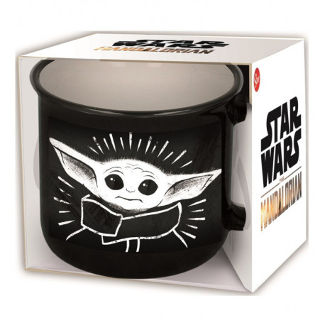 Taza 400 ml de Baby Yoda The Mandalorian