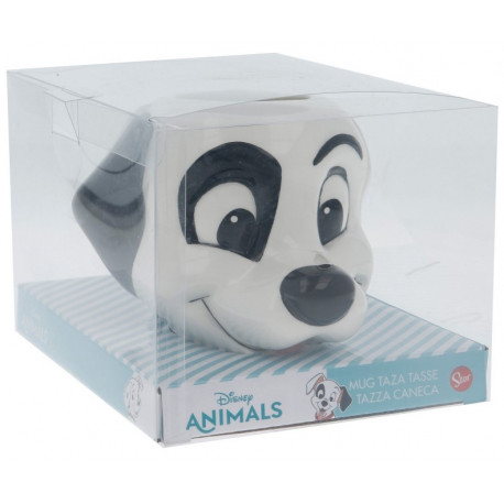 Taza 3D 101 Dálmatas Pongo Disney