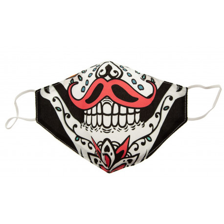 Mascarilla Reutilizable Catrina Mexicana Juvenil