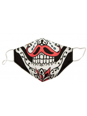 Mascarilla Reutilizable Catrina Mexicana Juvenil