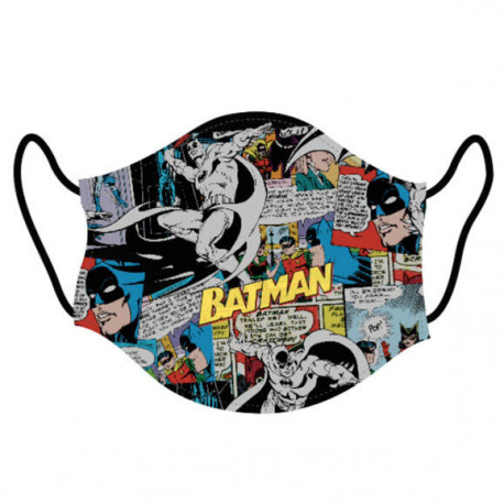 Mascarilla infantil Batman Comic DC Comics infantil