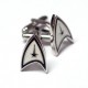 Gemelos Star Trek insignia acero
