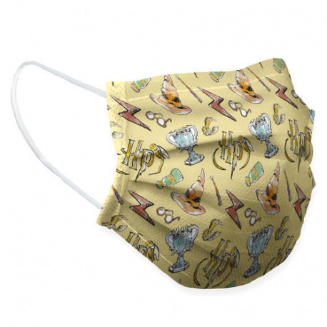 Pack de 2 Mascarilla Reutilizable Infantil Harry Potter
