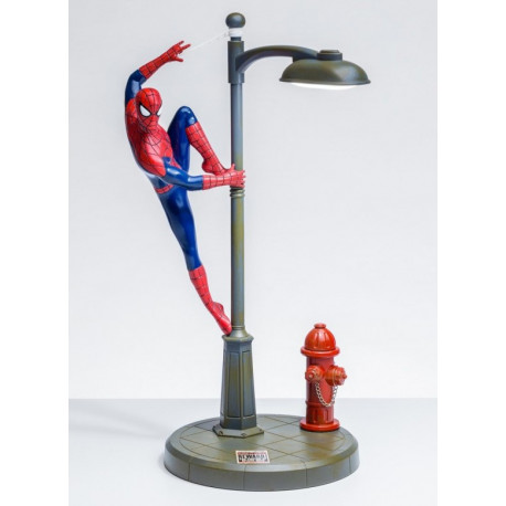 Lâmpada figura do Homem-Aranha de 34 cm