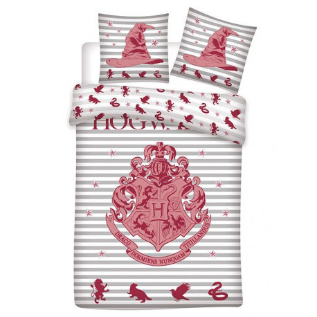 Capa edredom Hogwarts cama 90cm Harry Potter
