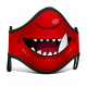 Mascarilla Infantil Reutilizable Demonio