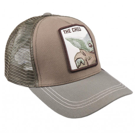 Gorra marrón Baby Yoda El Mandaloriano
