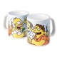 Caneca gigante 850 ml Homer e Amigos