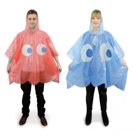 Pac-Man Conjunto de 2 Capas de chuva