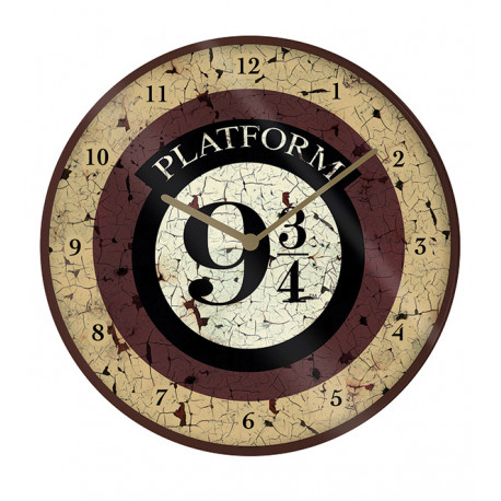 Reloj de Pared Harry Potter Plataforma 9 3/4