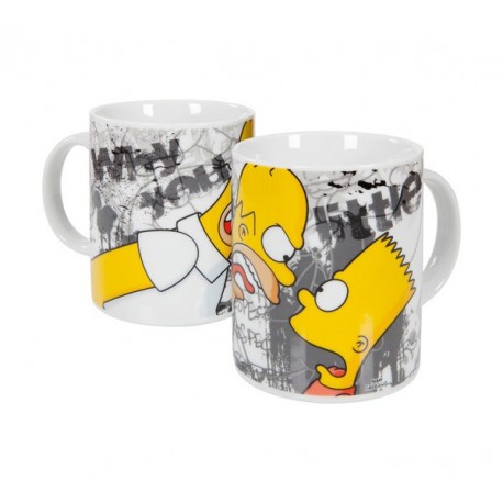 Taza Simpson Homer and Bart