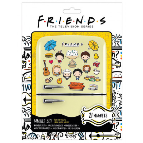 Juego de Imanes Friends Chibi