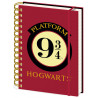 Cahier à spirales Harry Potter Plate-forme 9 et 3/4