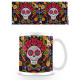 Taza desayuno Coco Calavera bordada