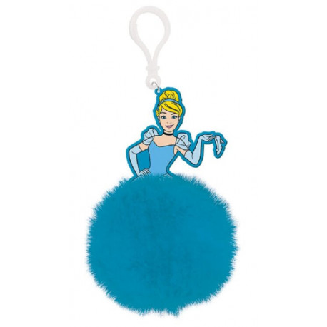 Llavero Pom Pom Princesas Disney (Cenicienta)