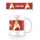 Caneca Vermelha de Engenharia Star Trek