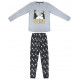 Pijama Villanas Disney purpurina largo