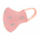Mascarilla infantil reutilizable pastel