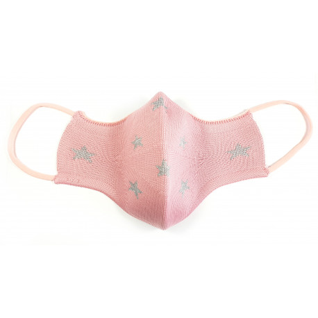 Mascarilla reutilizable adulto pastel